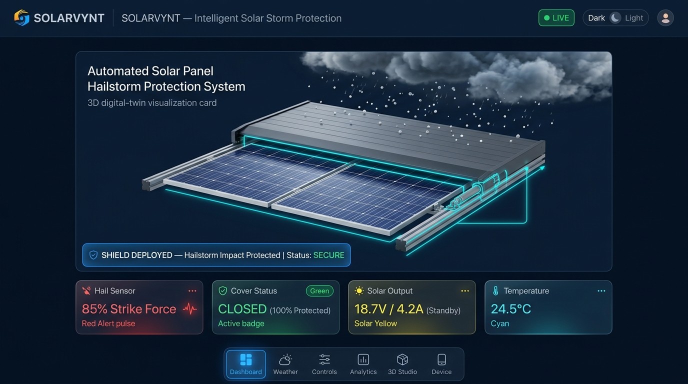IoT Weather and Hailstorm Protection System preview